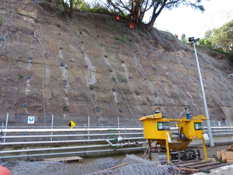 Earth Stability For Underpinning Drilling Rock And Retaining Walls